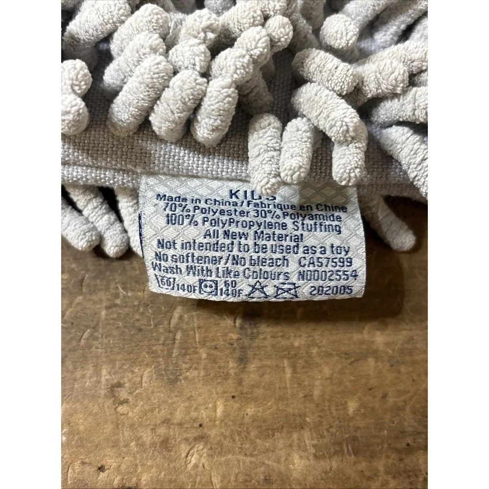 Norwex Kids Pet to Dry Shark Hand Towel Cloth with Baclock Microfiber Chenille